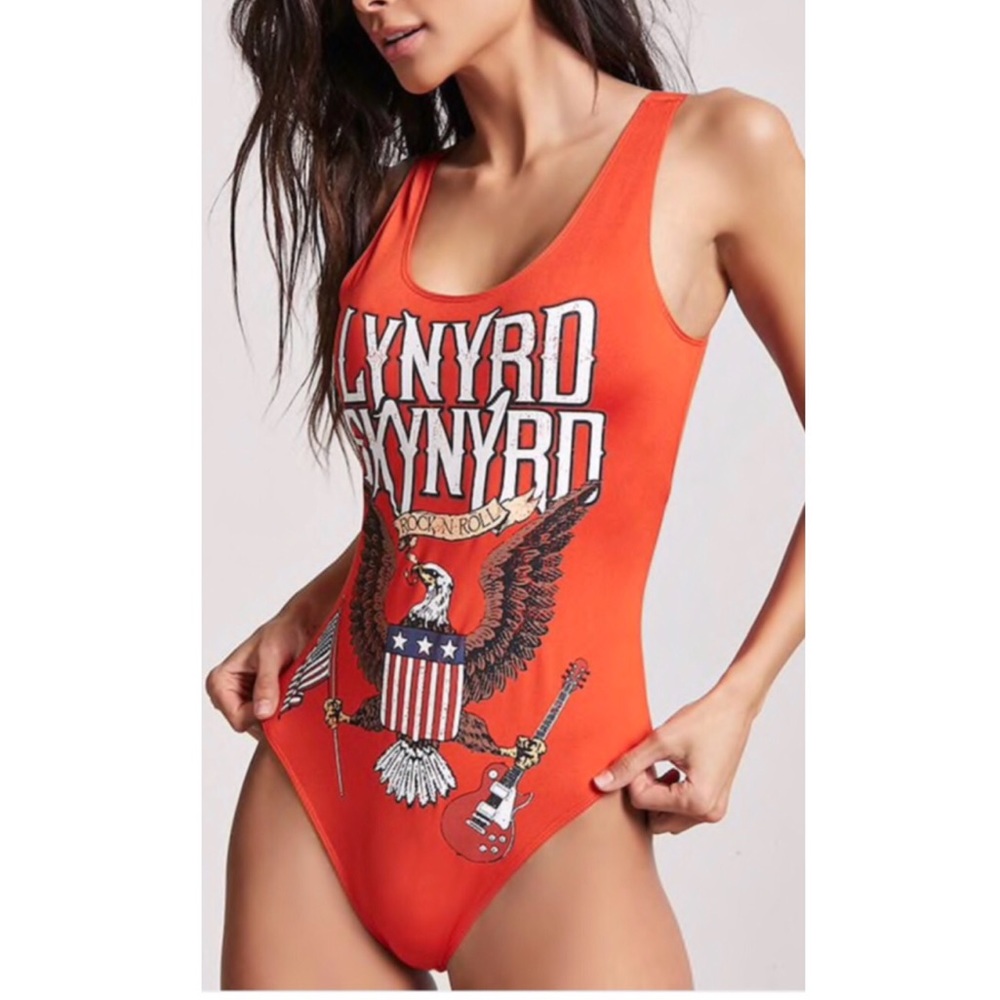 Lynyrd Skynyrd Graphic Bodysuit